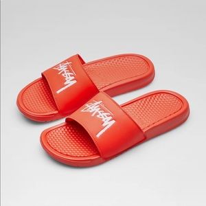 Nike x Stussy Benassi Slides